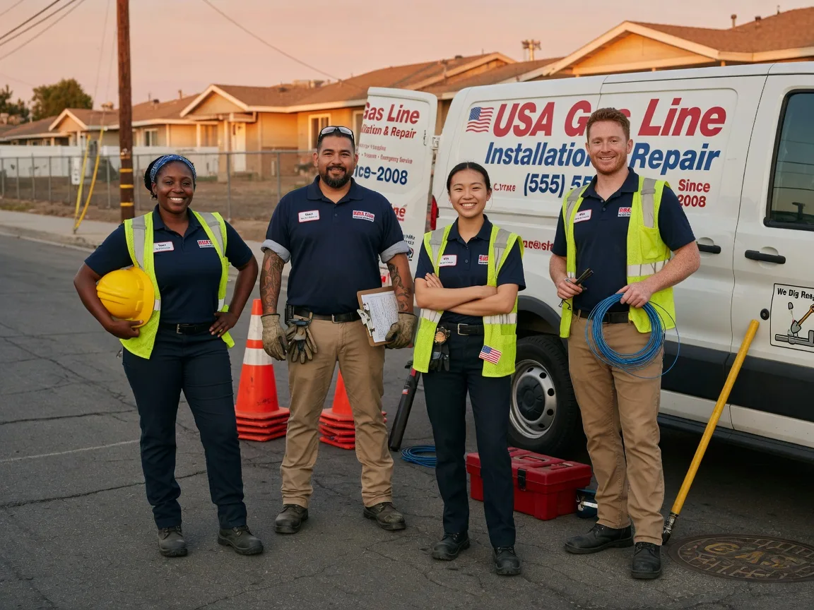 Gas Line Installation company in Middletown, IN